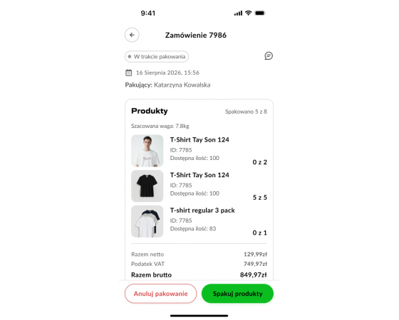 PrestaShop Mobilny Magazynier