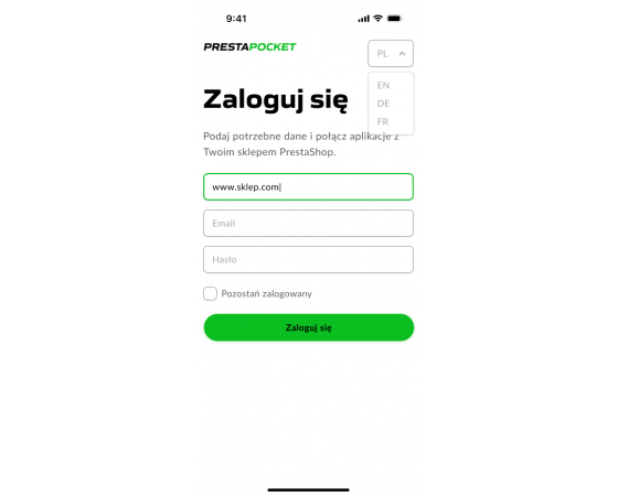 PrestaShop Mobilny Magazynier