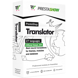 PrestaShop Translator - automatyczne tłumaczenie sklepu w 27 językach PrestaShop Translator - automatyczne tłumaczenie sklepu w 27 językach