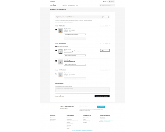Dyrektywa EU - zwrot 1-kliknięcie w PrestaShop Dyrektywa EU - zwrot 1-kliknięcie w PrestaShop
