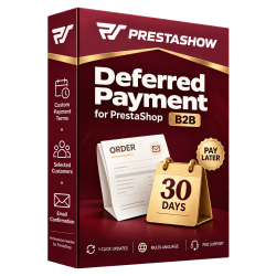PrestaShop - płatność odroczona PrestaShop - płatność odroczona
