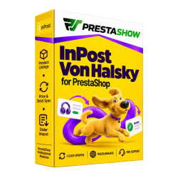 PrestaShop Integracja InPost Von Halsky - sprzedaż na platformie