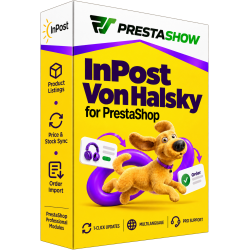 PrestaShop Integracja InPost Von Halsky - sprzedaż na platformie