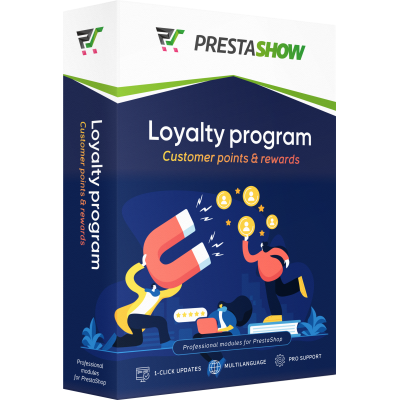 PrestaShop Program lojalnościowy Pro PrestaShop Program lojalnościowy Pro