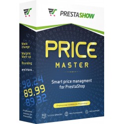 PrestaShop Price Master - Marge, majoration, arrondi