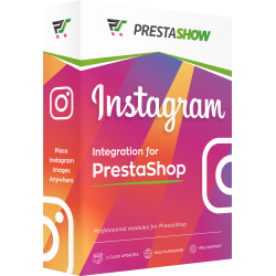 Instagram pour PrestaShop - intégration