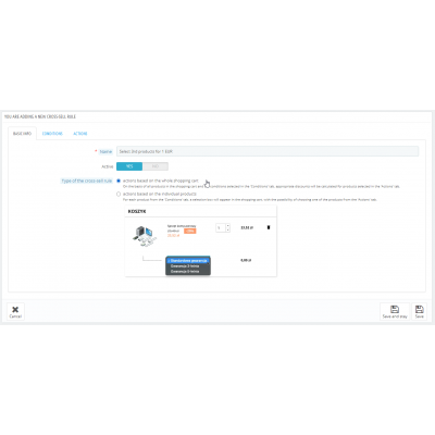 PrestaShop Upsell & Crossell PrestaShop Upsell & Crossell