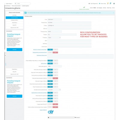 PrestaShop Invoices Extender Manager PrestaShop Invoices Extender Manager