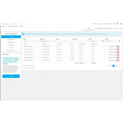 Faktury PrestaShop - Invoices Extender Faktury PrestaShop - Invoices Extender
