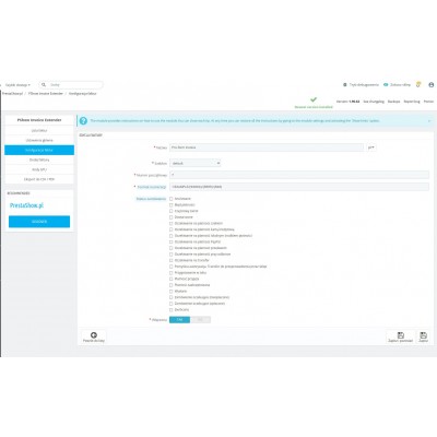 PrestaShop Invoices Extender Manager PrestaShop Invoices Extender Manager