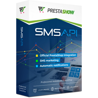 Modulo SMSAPI per PrestaShop - Notifiche e marketing via SMS