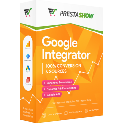 PrestaShop Google Integrator - GA4, Tag Manager, Ads, Remarketing