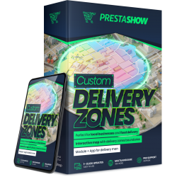 Self-delivery zones - supplier application in PrestaShop