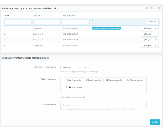 PrestaShop GPSR - bezpieczeństwo produktów w sklepie internetowym