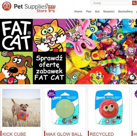 Theme design from delivered PSD files - Petsupplies.pl